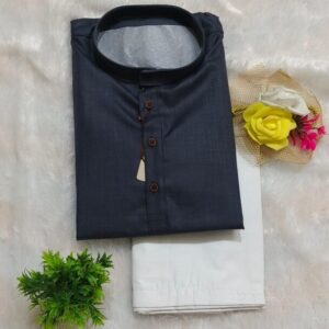 Kurta Pajama Set (Dark Grey)