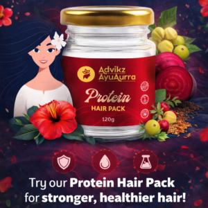 Advikz AyuAurra | Protein Hair Pack