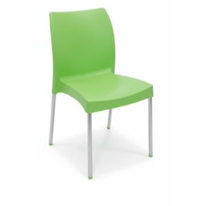 Contemporary Lime Green Cafe Chair