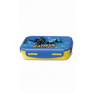 Batman Steely Prime Insulated Kids' Tiffin Box (Blue & Yellow)