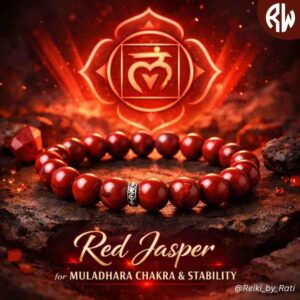 Red Jasper Bracelet for Stability & Muladhara Chakra