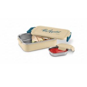 Urban Edge Graffiti-Print Insulated Steel Meal Box