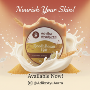 Advikz AyuAurra - Doodh Besan Bar (Ayurvedic स्नान बार)