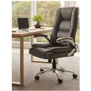 Rugged Walnut Leather Executive