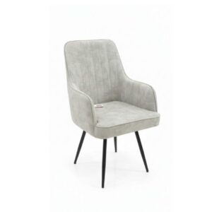 Grey Fabric Premium Dining Chair