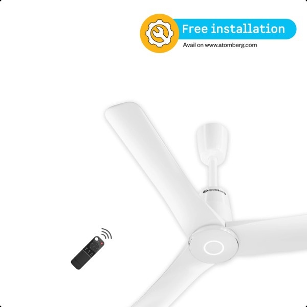 Atomberg Aris Contour 1200mm BLDC Ceiling Fan with Remote Control1 Atomberg Aris Contour 1200mm BLDC Ceiling Fan with Remote Control