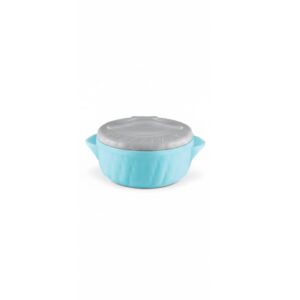 Flora Series: Insulated Ceramic Serving Casserole with Airtight Silicone Lid