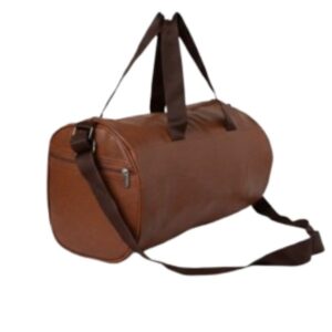 Heritage Barrel Premium Vegan Leather Travel & Gym Duffle