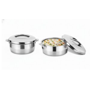 Milton Empress Premium Insulated Stainless Steel Casserole Set