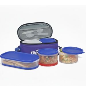 Milton Executive Mini Lunch – Insulated Tiffin Set with Cutlery