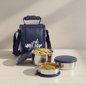 Milton Insulated Executive Lunch Box Set with Premium Fabric Carry Bag