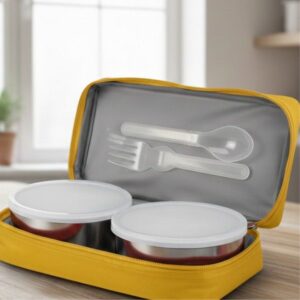 Milton Mini Lunch Kids – Premium Insulated Tiffin Set with Protective Cover
