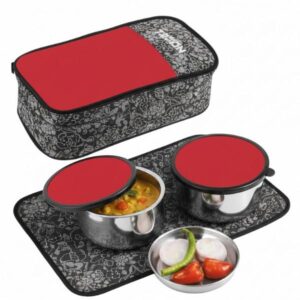 Milton Pasto Insulated Lunch Set with Protective Thermal Cover