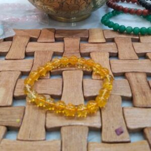 Natural Citrine Manifestation & Abundance Crystal Bracelet