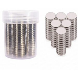 Premium Neodymium Disc Magnets (6mm x 1.5mm) – Bulk Pack of 80