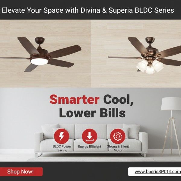 SUP@R SUPERIA SP04 BLDC Luxury Ceiling Fan SUP@R SUPERIA SP04 BLDC Luxury Ceiling Fan