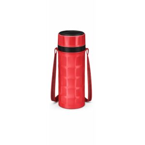 Stylo Textured Insulated Flask with Carry Strap
