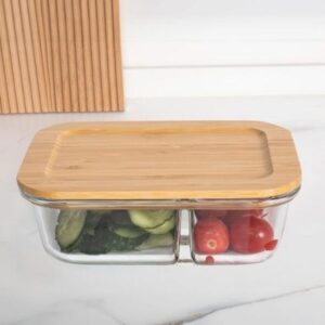 Wooden Lid Lunch Box