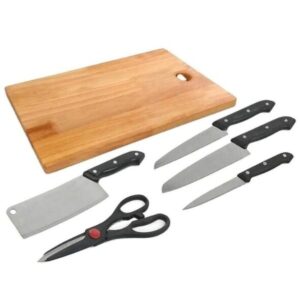 Kitchen Knife Set With Chopping Board