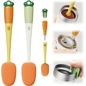 3 In 1 Bottle Cleaning Brush