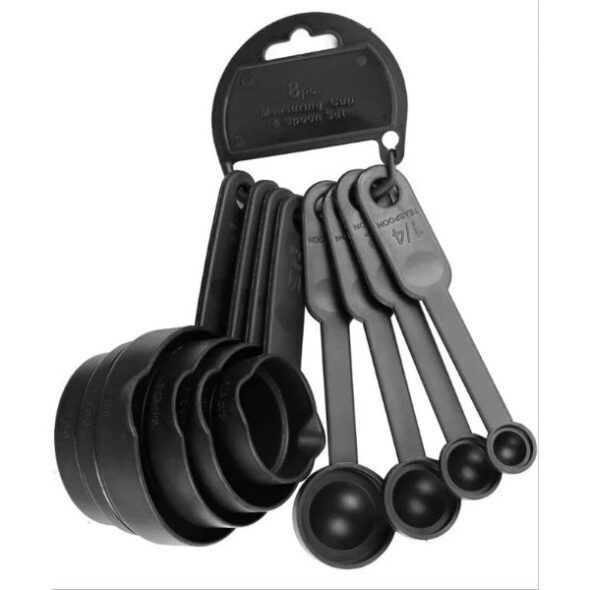 8 Pcs Cup and Spoon Set 8 Pcs Cup and Spoon Set