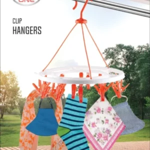 Durable Plastic Clip Hanger for Secure Clothing Hold