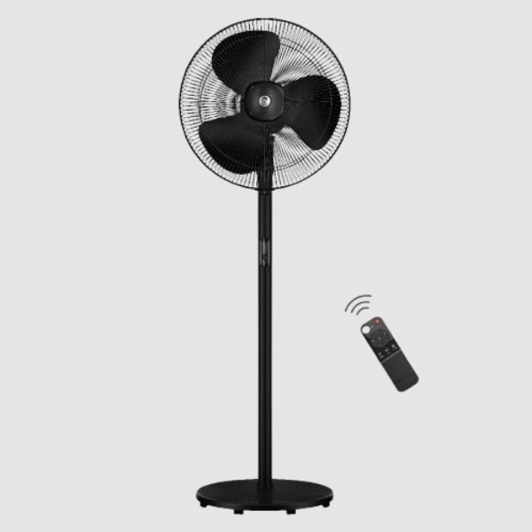Atomberg Pedestal Renesa Swing 400 (Matt Black)
