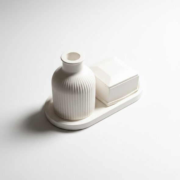 Combo 14 - Trinket tray + Vase + square jewellery box