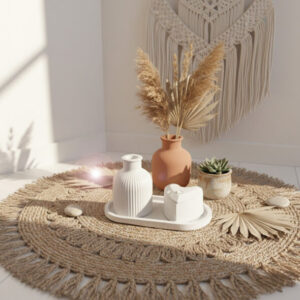 Combo 15 - Trinket tray + Vase + heart jewellery box