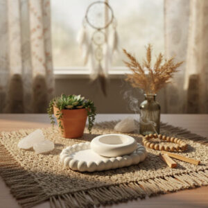 Combo 4 - bubble tray + Round Candle Holder