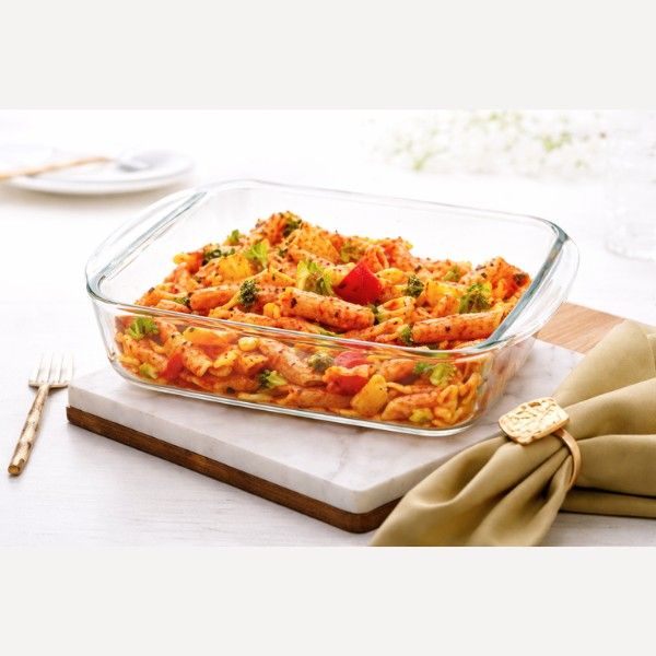 Everyday 0.8L Square Borosilicate Glass Baking Dish with Handles Compact Mixing Bowl & Oven-to-Table Serving Ware Everyday 0.8L Square Borosilicate Glass Baking Dish with Handles Compact Mixing Bowl & Oven-to-Table Serving Ware