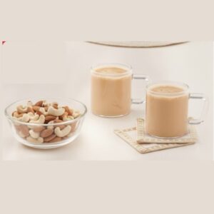 LYSAA GLASS SNACK SET