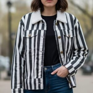 Women Multicolor Jacket with Unique Design