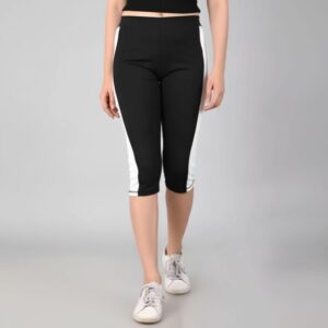 WUGO::Latest Trendy High GSM Women Active Wear/Gym-Yoga Capri/Sport Capri for Women's & Girls