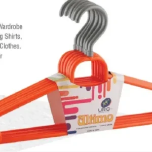 Uro Red Plastic Clothes Drying Stand – Compact & Durable