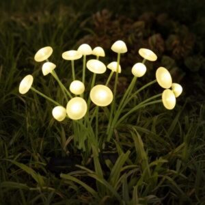 Solar Mushroom Lights